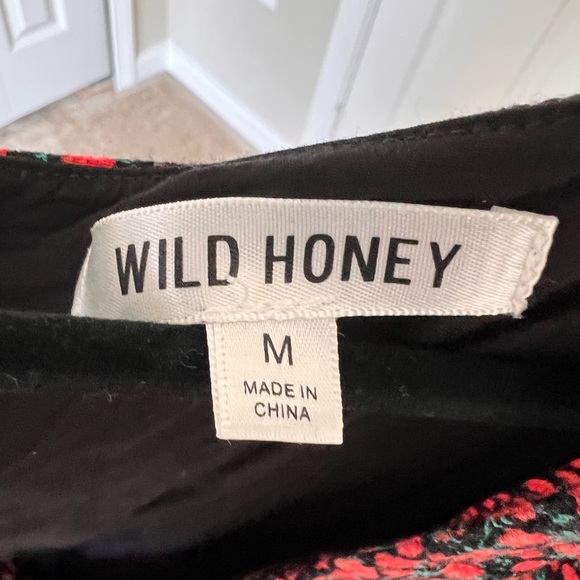 Wild Honey Floral Mini Dress - Picture 3 of 5